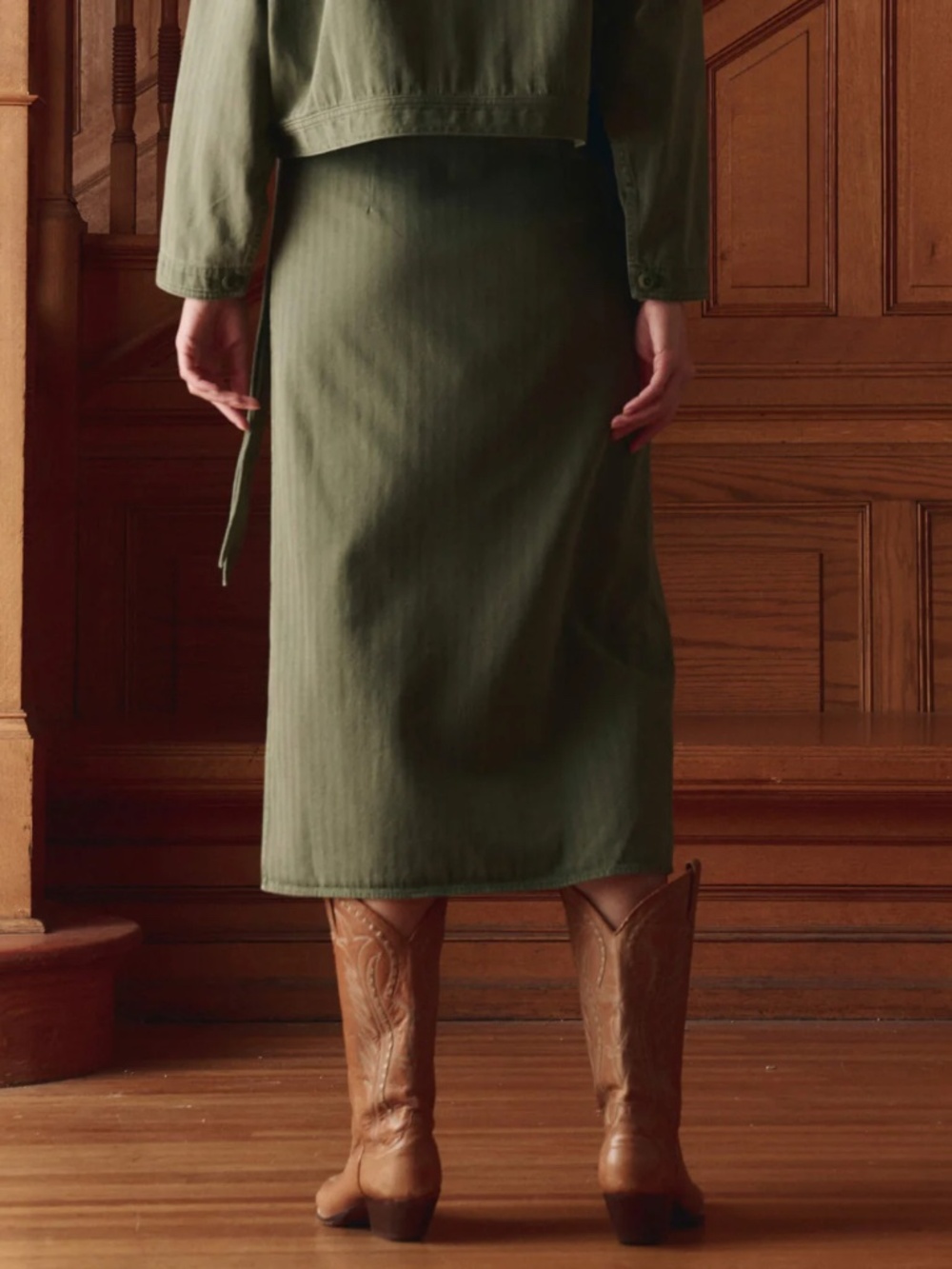 *NWT* THE GREAT THE WRAP SKIRT SIZE 3 - Picture 4 of 11